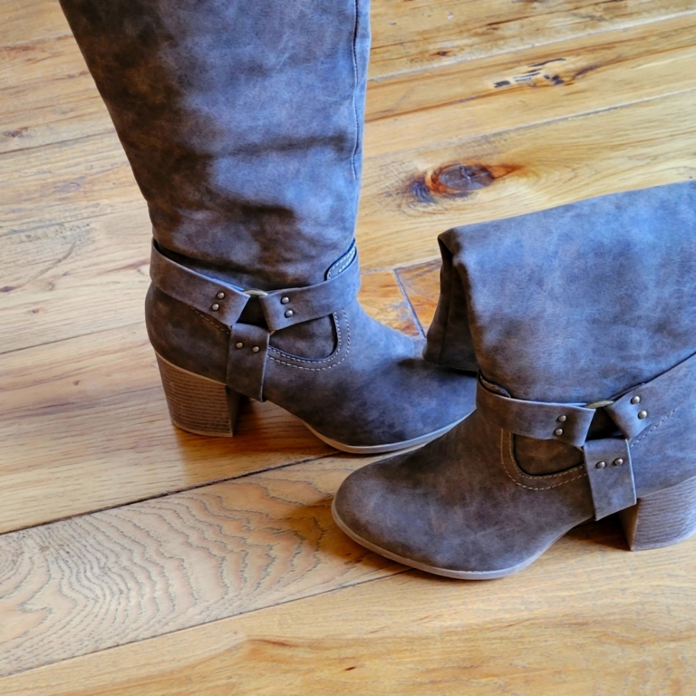 Boots Dolce Vita distressed leather